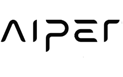 Aiper logo, representing pool cleaning and maintenance technology, relevant to Luna Pool Service's offerings in Tucson, Oro Valley, and Vail.
